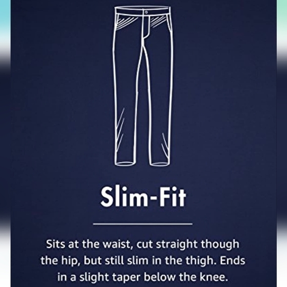 Goodthreads Men's Slim-Fit Washed Comfort Stretchy Chino Pants Sz 36x36 - Picture 5 of 5